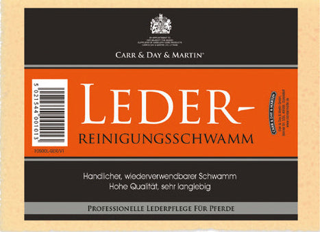 CARR & DAY & MARTIN Leder Reinigungsschwamm
