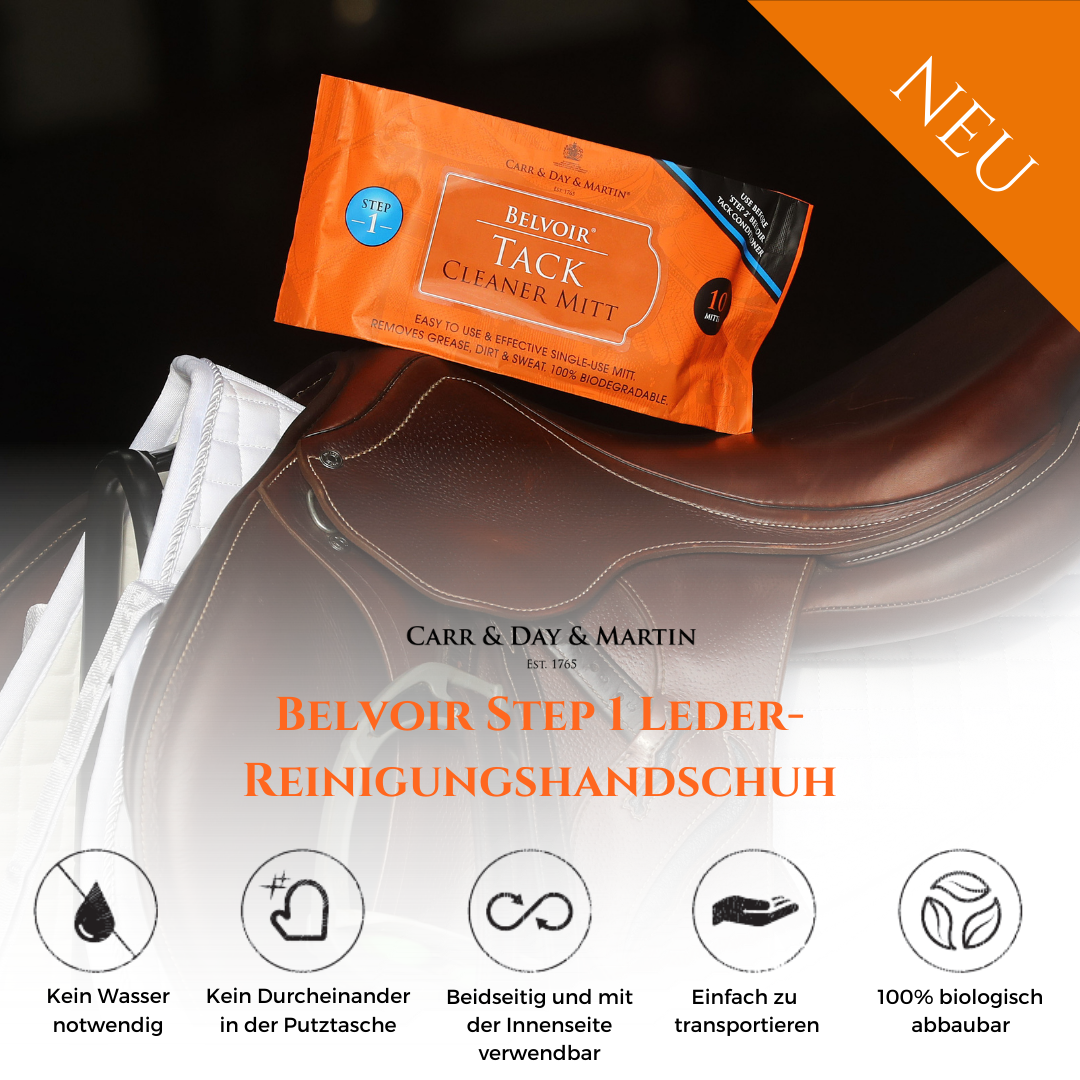 CARR & DAY & MARTIN Belvoir Lederreinigungs-Handschuh